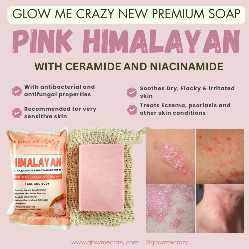 1pc Pure Pink Himalayan Soap 135g