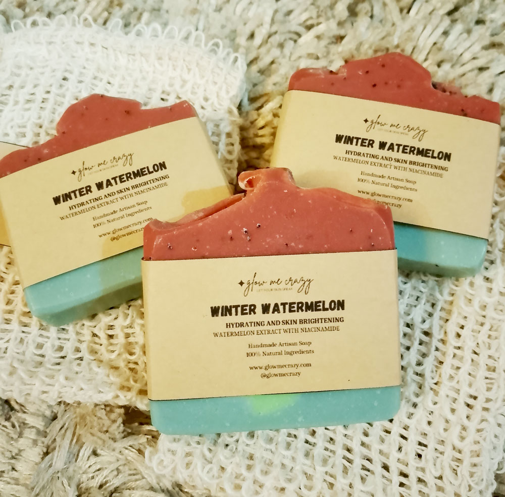 Winter Watermelon Artisan Soap 90g